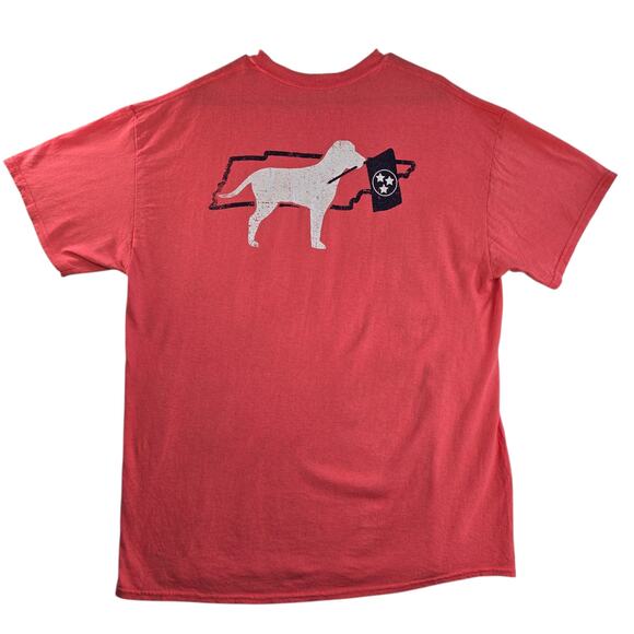 Tennessee Salmon Graphic Tee Unisex Southern Style Size XL - Picture 2 of 6